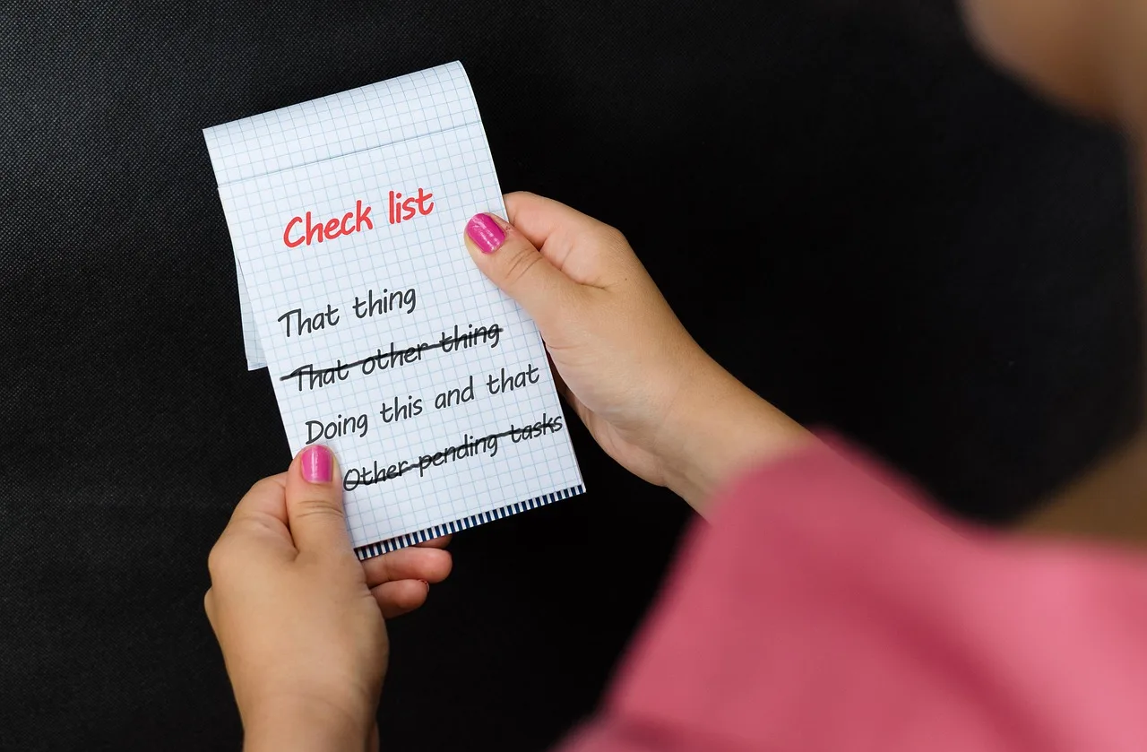 checklist, tasks, notepad, note, items, paper, priorities, organization, list, closeup, checklist, checklist, checklist, priorities, priorities, priorities, priorities, priorities. Translation agency project delivery checklist in four gates